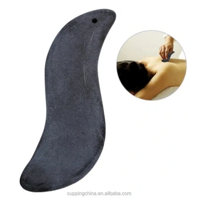 Neue Form Jade Stein Gua Sha Jade Gesichts Scraping Massage Werkzeuge